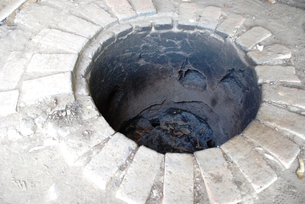 Firing kiln in San Bartolo Coyotepec