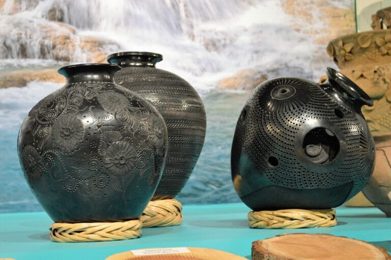 Black pottery from Oaxaca