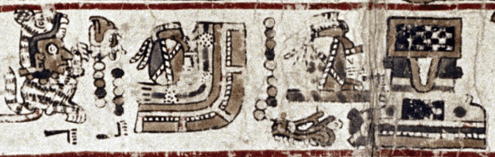 Codex Bodley Burial of the Monte Albán governors