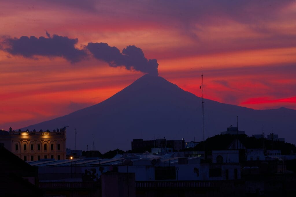 Puebla Mexico Volcano
