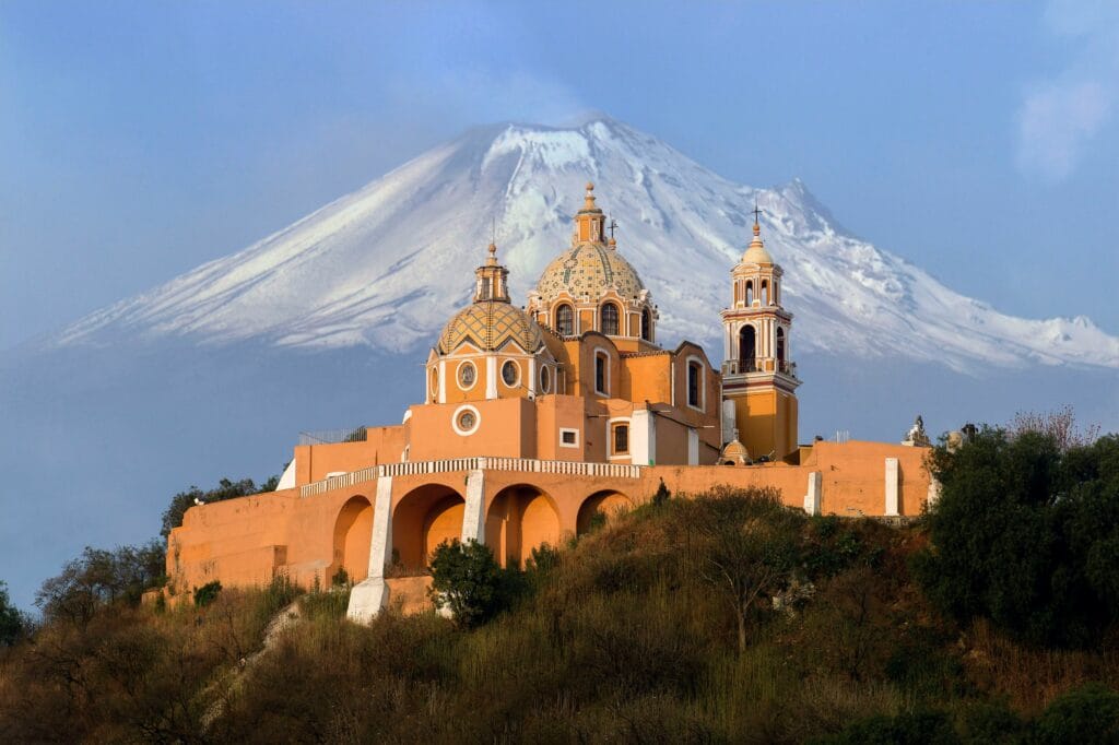 Santuario de la Virgen de los Remedios, San Pedro Cholula, Mexico