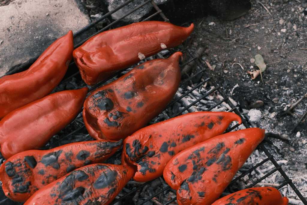Roasting Peppers