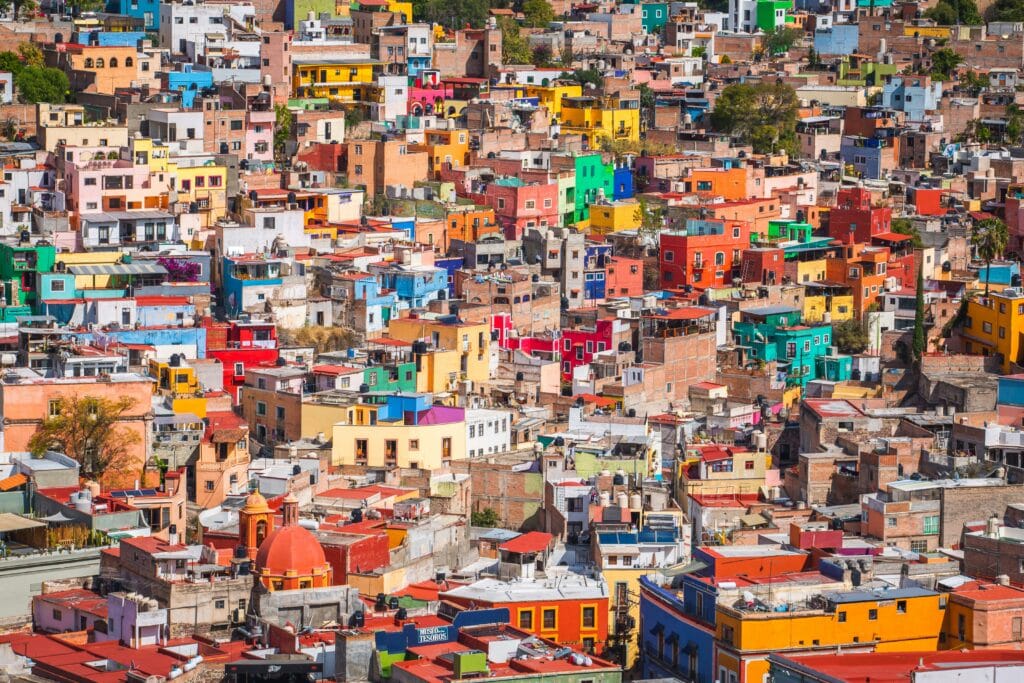 Mexico City Neighborhood and buildings
