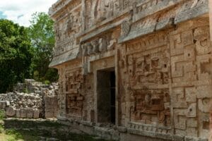 Door into ruin at Chichen Itza