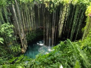 Cenote near chichen itza