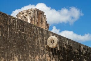 Chichen Itza stone ball court